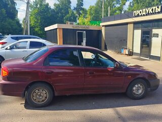 2007 Kia Spectra I Рестайлинг 2, красный, 150000 рублей, вид 3