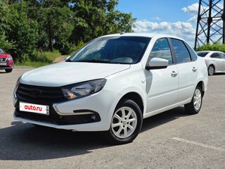 2020 Lada (ВАЗ) Granta I Рестайлинг, белый, 685000 рублей, вид 4