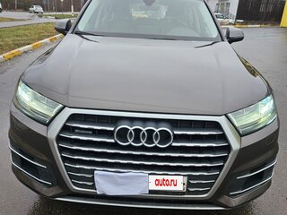 2018 Audi Q7 II (4M), коричневый, 3700000 рублей, вид 2