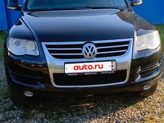 2008 Volkswagen Touareg I Рестайлинг, чёрный, 1500000 рублей, вид 1