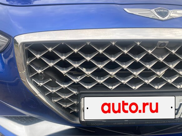 2019 Genesis G70 I, синий, 2800000 рублей - вид 12