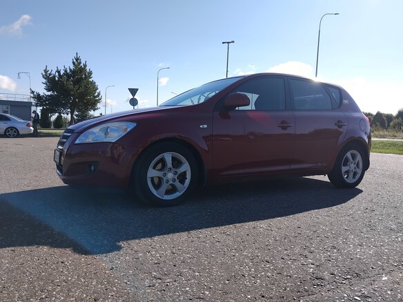 2008 Kia Ceed I, пурпурный, 570000 рублей - вид 16