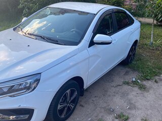2024 Lada (ВАЗ) Vesta I Рестайлинг (NG), белый, 1280000 рублей, вид 3