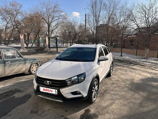2020 Lada (ВАЗ) Vesta SW Cross I, белый, 1500000 рублей, вид 3