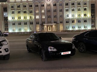 2014 Lada (ВАЗ) Priora I Рестайлинг, чёрный, 280000 рублей, вид 2
