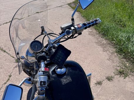 1994 Honda Steed 600, чёрный, 380000 рублей, вид 2