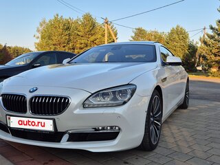 2012 BMW 6 серии Gran Coupe 640d III (F06/F13/F12), белый, 2650000 рублей, вид 1