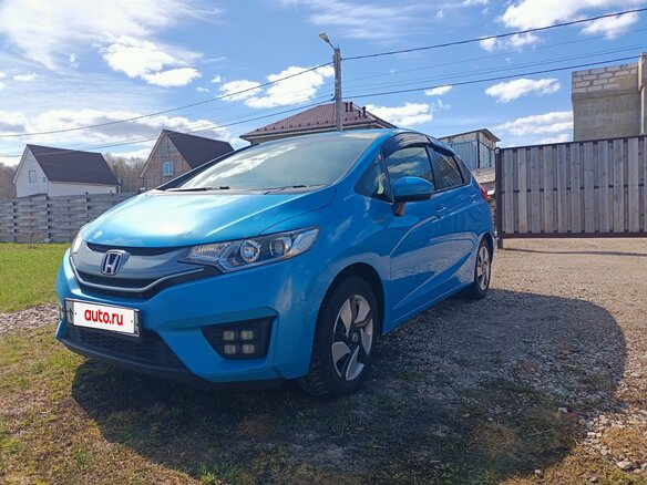 2015 Honda Fit III, синий, 800000 рублей