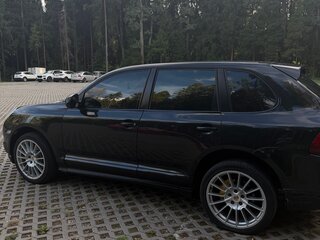 2007 Porsche Cayenne S I Рестайлинг (957), чёрный, 1200000 рублей, вид 3