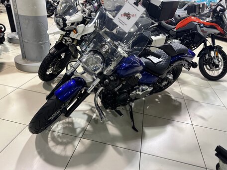 2014 Yamaha XVS650 Drag Star, синий, 640000 рублей, вид 5