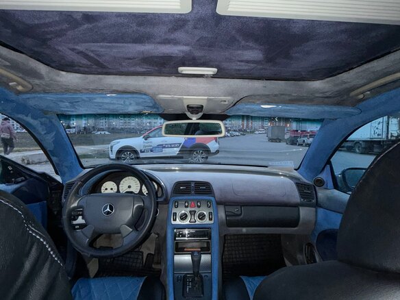 1997 Mercedes-Benz CLK-Класс 230 I (W208), синий, 585000 рублей - вид 13