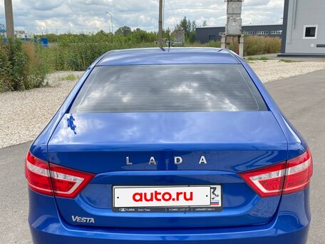 2021 Lada (ВАЗ) Vesta I, синий, 1020000 рублей, вид 5