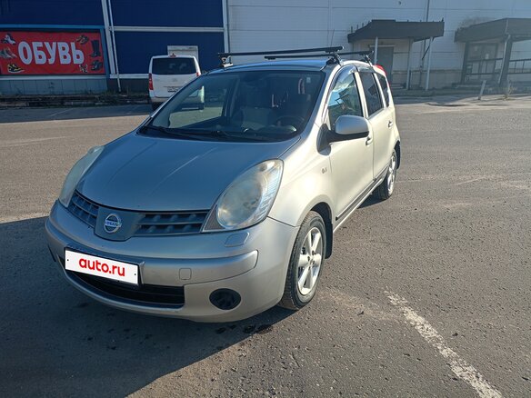 2007 Nissan Note I, серебристый, 500000 рублей
