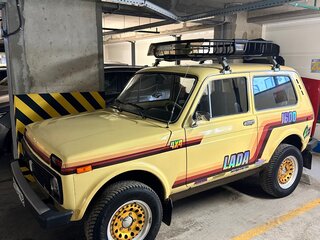 1987 Lada (ВАЗ) 2121 (4x4) I, жёлтый, 650000 рублей, вид 3