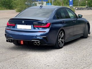 2021 BMW 3 серии 330i VII (G2x), синий, 3500000 рублей, вид 3