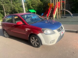 2010 Kia Rio II Рестайлинг, красный, 440000 рублей, вид 1