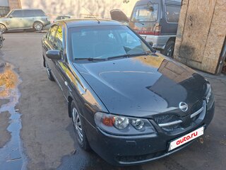 2004 Nissan Almera II (N16) Рестайлинг, чёрный, 365000 рублей, вид 2