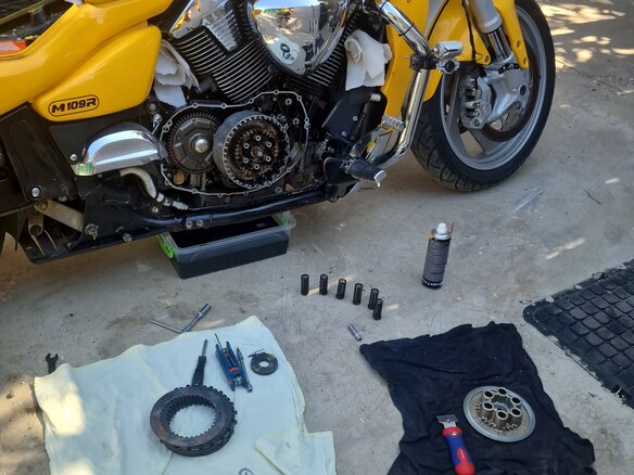 2008 Suzuki Boulevard M109R, жёлтый, 1130000 рублей - вид 13