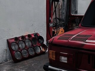 1974 ЗАЗ 968 А, пурпурный, 150000 рублей, вид 5