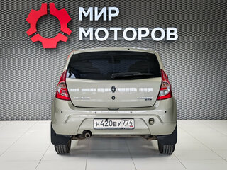 2012 Renault Sandero I, бежевый, 580000 рублей, вид 5