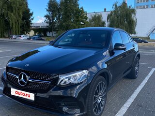 2018 Mercedes-Benz GLC Coupe 250 d I (C253), чёрный, 3600000 рублей, вид 2
