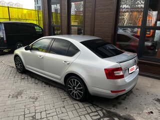2015 Skoda Octavia III (A7), серебристый, 920000 рублей, вид 3