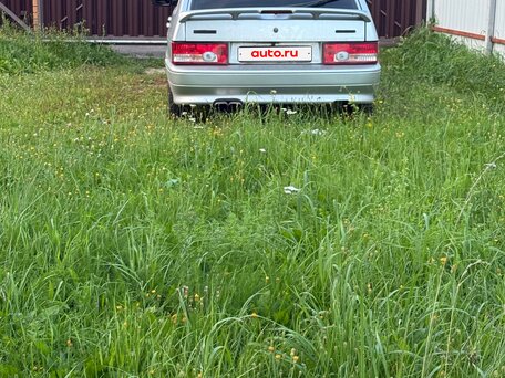 2005 Lada (ВАЗ) 2114, серебристый, 300000 рублей, вид 4