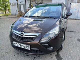 2012 Opel Zafira C, коричневый, 1000000 рублей, вид 2