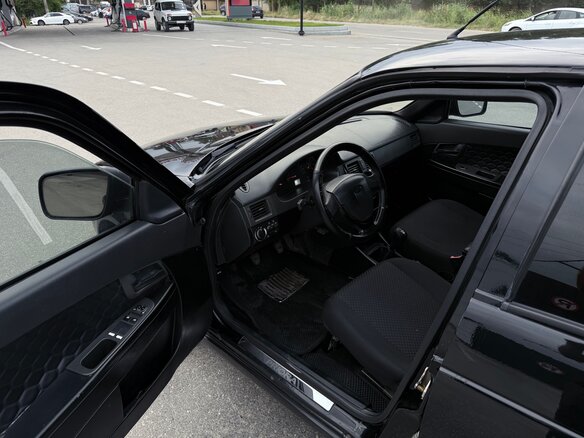 2011 Lada (ВАЗ) Priora I, чёрный, 410000 рублей - вид 11