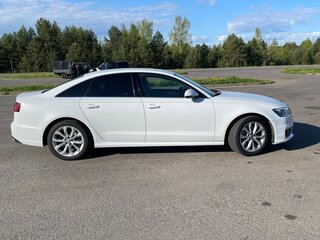 2014 Audi A6 IV (C7) Рестайлинг, белый, 1600000 рублей, вид 5