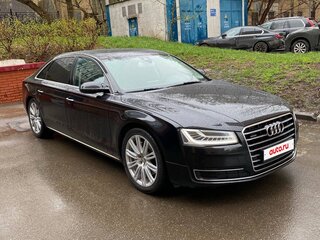 2014 Audi A8 Long III (D4) Рестайлинг, чёрный, 2800000 рублей, вид 5