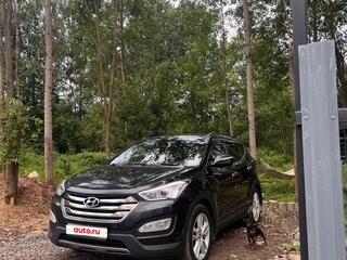 2012 Hyundai Santa Fe III, чёрный, 1650000 рублей, вид 1