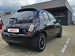 2010 Nissan Micra III (K12), фиолетовый, 670000 рублей, вид 4