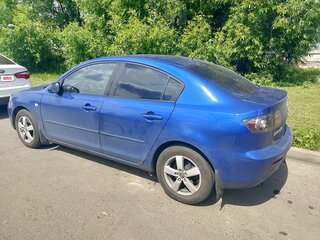 2007 Mazda 3 I (BK) Рестайлинг, синий, 500000 рублей, вид 5