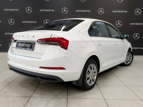 2021 Skoda Rapid II, белый, 1320000 рублей, вид 5