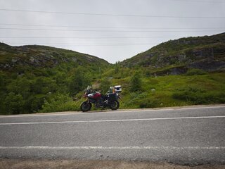 2015 Suzuki V-Strom 1000, красный, 890000 рублей, вид 5