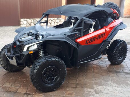 2017 BRP Can-Am Maverick X3 X DS Turbo RR, чёрный, 1700000 рублей, вид 1