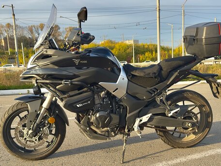2020 Voge 500DS Adventure, чёрный, 475000 рублей, вид 2