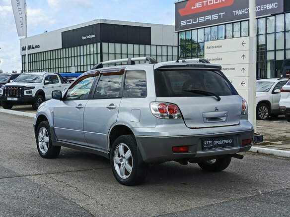 2004 Mitsubishi Outlander I, серебристый - вид 6