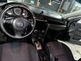 2006 Mazda 3 I (BK) Рестайлинг, чёрный, 550000 рублей, вид 5