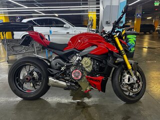 2023 Ducati Streetfighter V4, красный, 2500000 рублей, вид 3