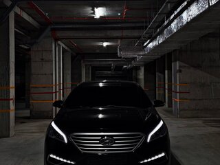 2014 Hyundai Sonata VII (LF), чёрный, 1899000 рублей, вид 1