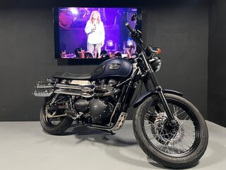 2014 Triumph Scrambler, фиолетовый, 650000 рублей, вид 1