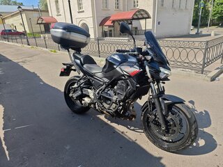 2021 Kawasaki Z 650, чёрный, 580000 рублей, вид 1