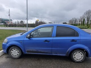 2008 Chevrolet Aveo I Рестайлинг, синий, 300000 рублей, вид 4