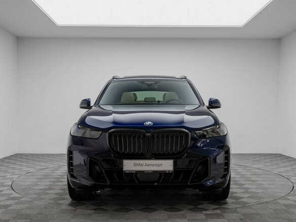 2025 BMW X5 30d IV (G05/G18) Рестайлинг, синий - вид 4