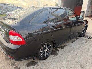 2015 Lada (ВАЗ) Priora I Рестайлинг, чёрный, 360000 рублей, вид 4