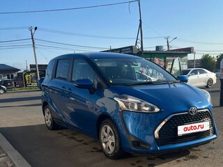 2020 Toyota Sienta II Рестайлинг, синий, 1370000 рублей, вид 2