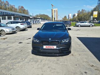2015 BMW 5 серии 520i VI (F10/F11/F07) Рестайлинг, чёрный, 1950000 рублей, вид 2