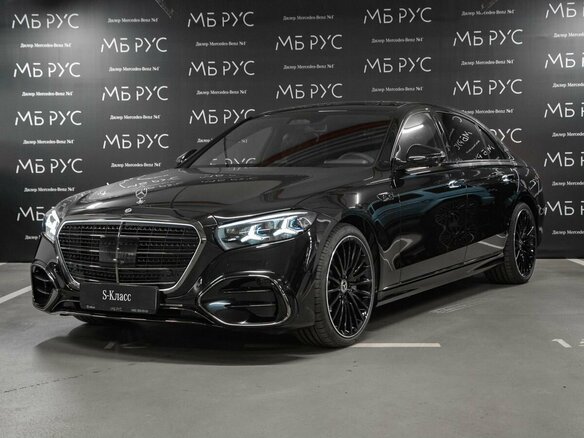 2026 Mercedes-Benz S-Класс 580 Long 4MATIC VII (W223) Рестайлинг, чёрный, 34770000 рублей